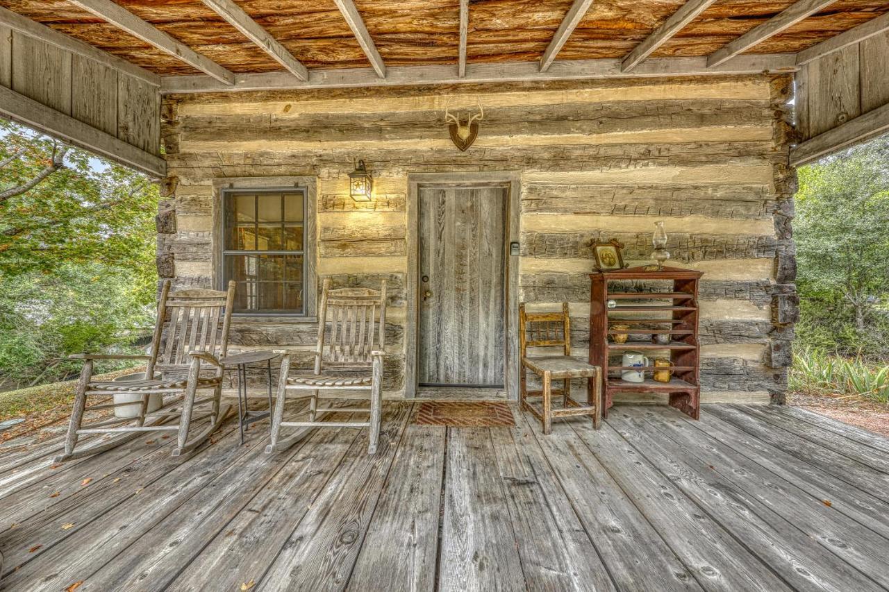 Villa Town Creek Log Cabin à Fredericksburg Extérieur photo